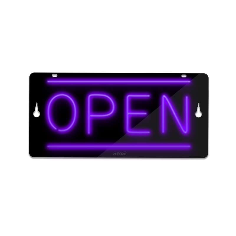 چراغ دیواری نئون دیزاین طرح Open-BL_PR