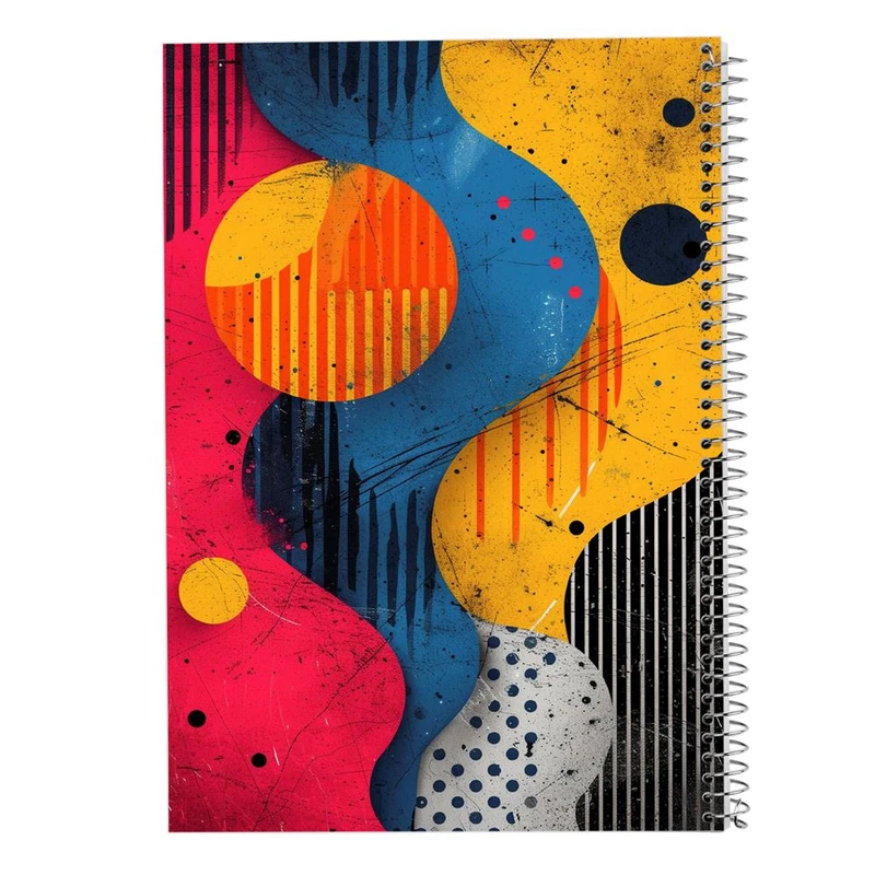 دفتر لیست خرید 50 برگ مدوپد مدل اشکال فانتزی کد DF16388