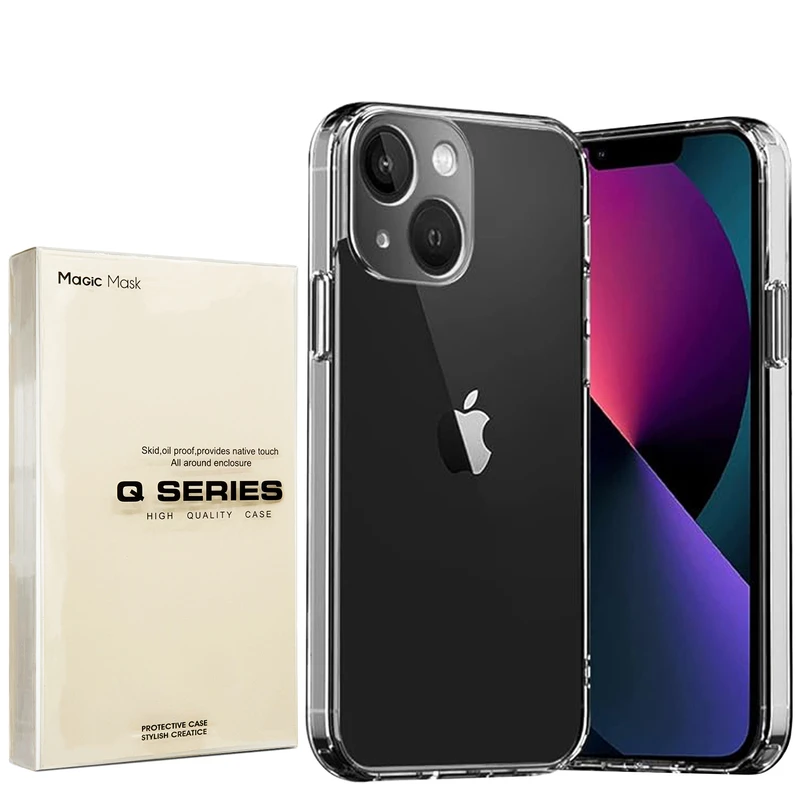 کاور مجیک ماسک مدل Q SERIES مناسب برای گوشی موبایل اپل Iphone 13 mini