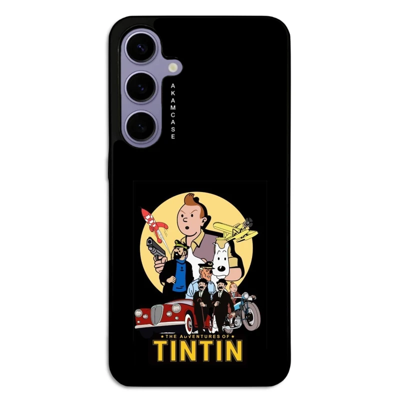 کاور آکام مدل AMC-WSGS24P-TINTIN-27 مناسب برای گوشی موبایل سامسونگ Galaxy S24 Plus