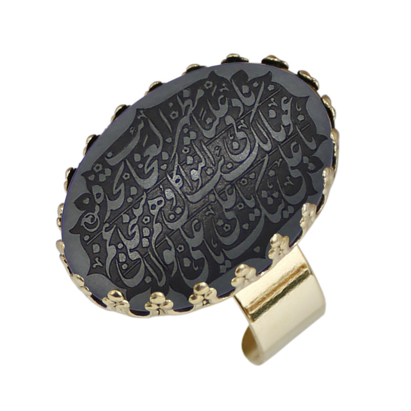انگشتر زنانه مدل حدید ناد علی کد 9687