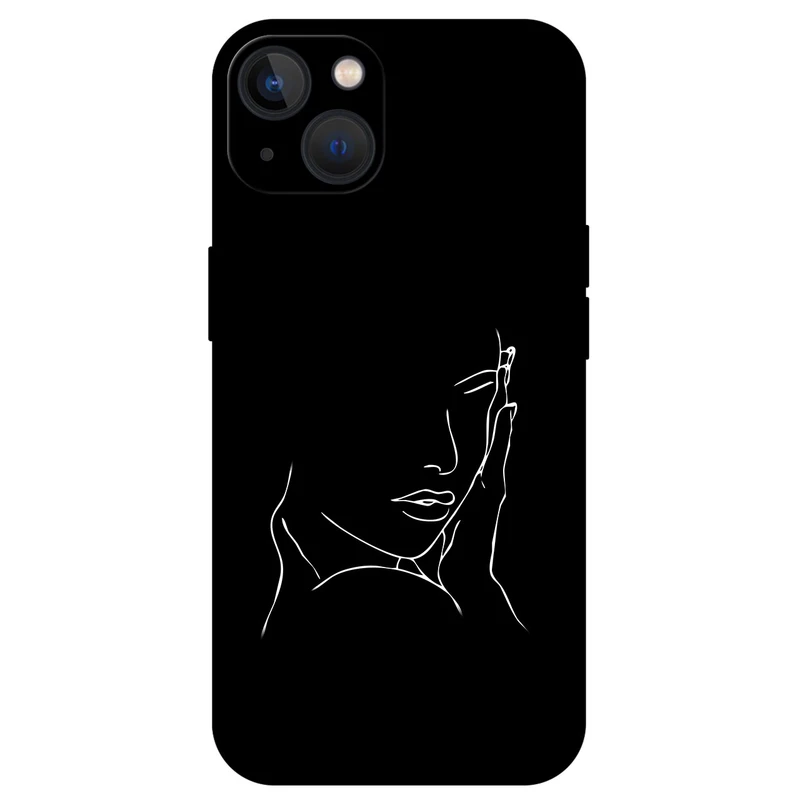 کاور مگافون طرح دخترانه مدل 8153 مناسب برای گوشی موبایل اپل Iphone 14  