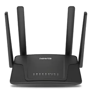 مودم روتر 4G خانگی نتربیت مدل NWR-M920v2 با پشتیبانی سیم‌کارت LTE/3G، استاندارد IEEE 802.11b/g/n، چهار آنتن 5 دسی‌بل، فایروال SPI و NAT، اتصال همزمان بیش از 10 کاربر