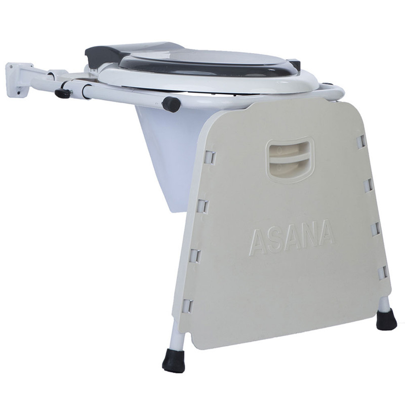 توالت فرنگی آسانا طرح مبله دیواری مدل 1213