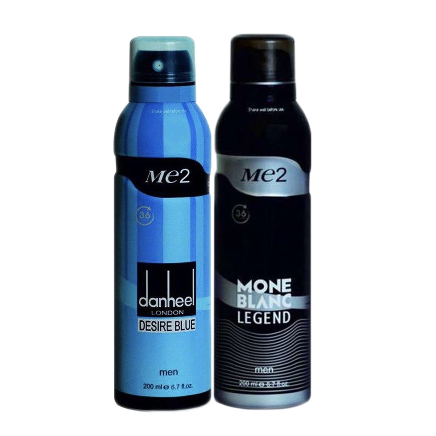 اسپری بدن مردانه می تو مدل دانهیل و مون بلان حجم 200 میلی لیتر مجموعه 2 عددی