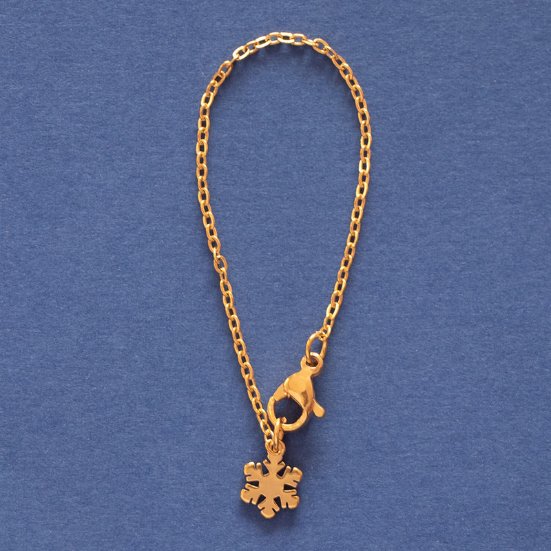 آویز ساعت زنانه مدل برف کد tdz118