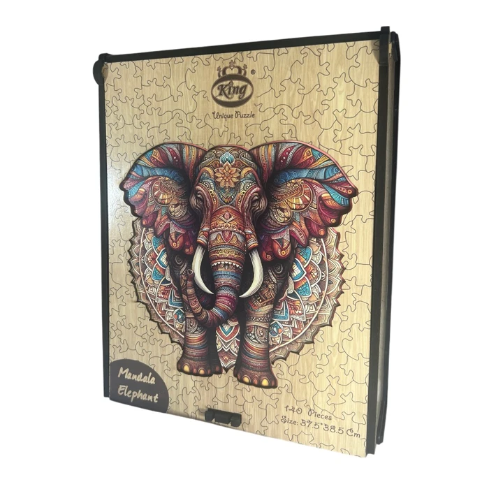 پازل 140 تکه کینگ مدل فیل مناسب برای بزرگسالان