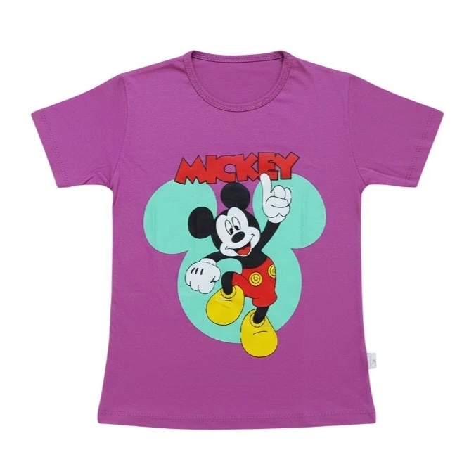 تی شرت آستین کوتاه بچگانه مدل Mickey Mouse