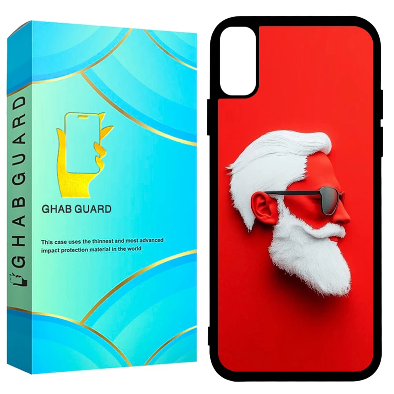 کاور قاب گارد طرح چهره مدل GCHPX مناسب برای گوشی موبایل اپل iPhone X / XS