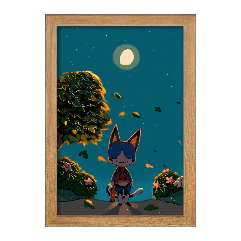 تابلو خندالو مدل بازی انیمال کراسینگ (Animal Crossing) کد 32654