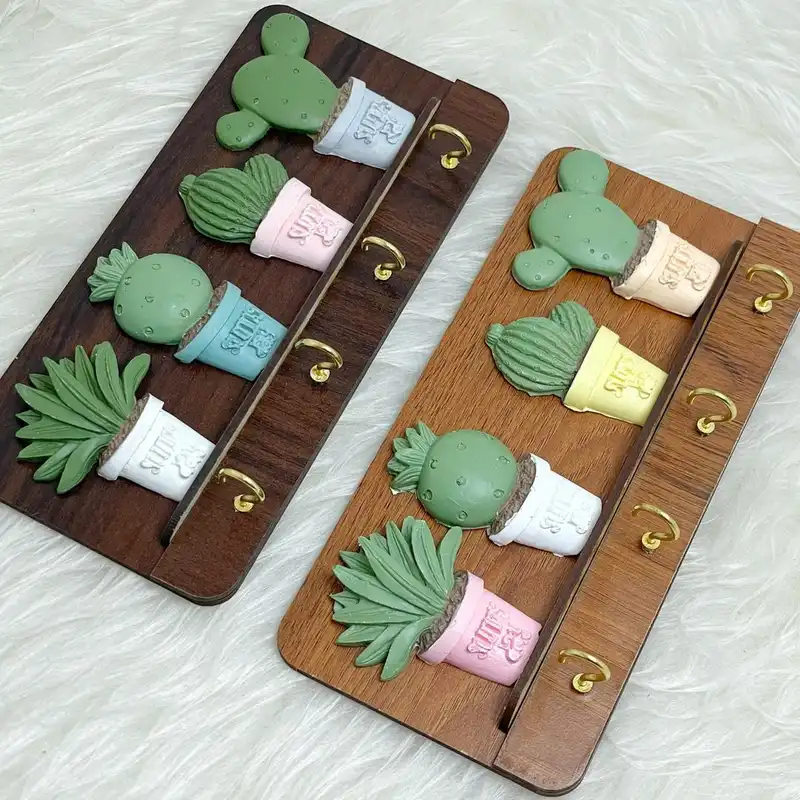 آویز تزیینی مدل کاکتوس کد 01