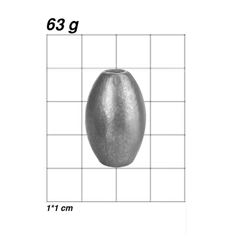 سرب ماهیگیری مدل زیتونی کد 63 بسته 2 عددی