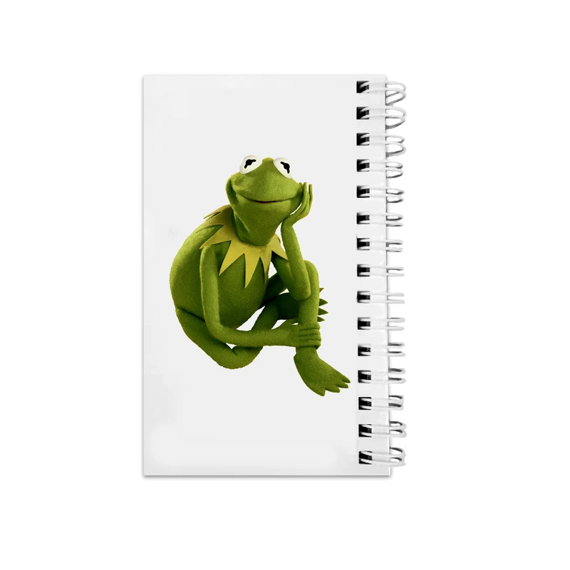 دفترچه یادداشت مدل to do list طرح قورباغه کرمیت نشسته کد 4411187