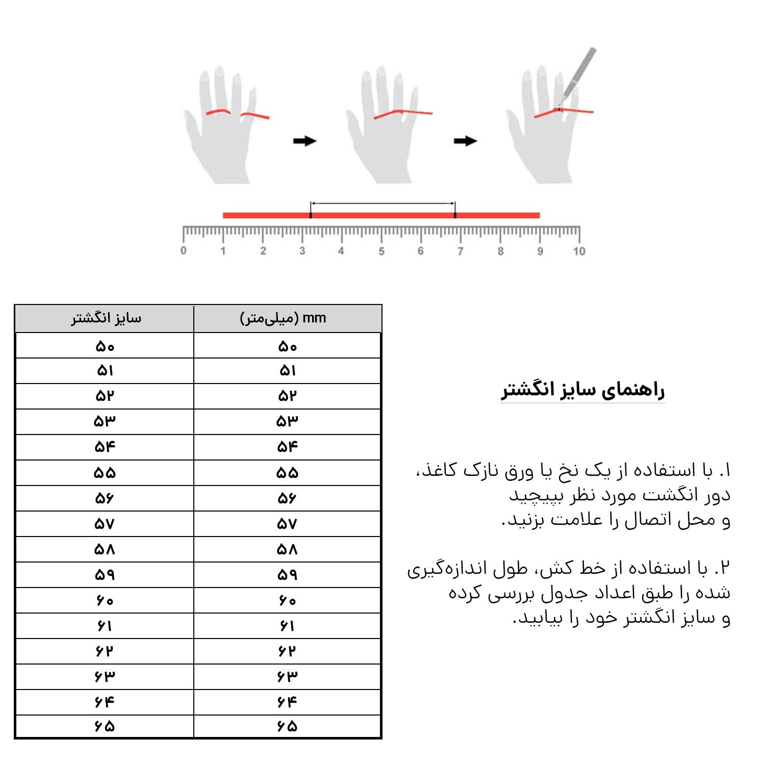 انگشتر طلا 18 عیار زنانه کاکامی مدل ایران کد 153 -  - 9
