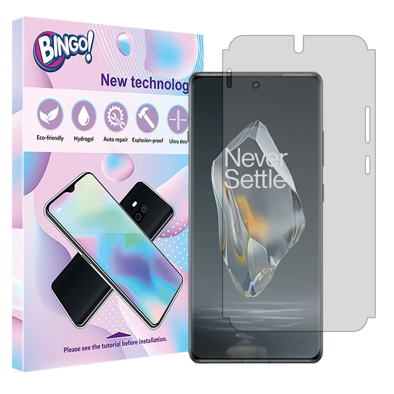 محافظ صفحه نمایش شفاف بینگو مدل Tough مناسب برای گوشی موبایل وان پلاس Ace 3