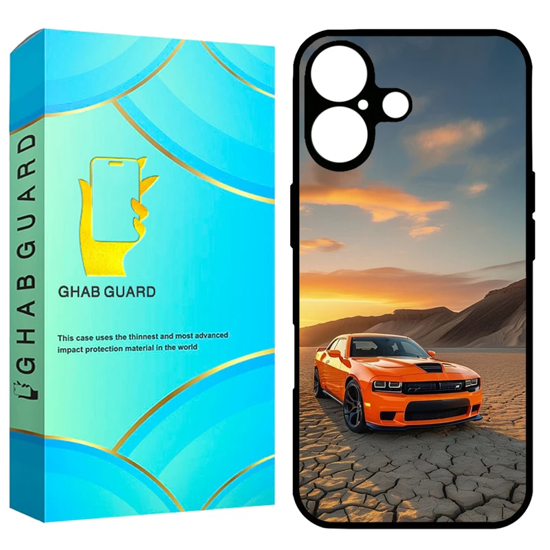 کاور قاب گارد طرح ماشین مدل GCHP16 مناسب برای گوشی موبایل اپل iPhone 16