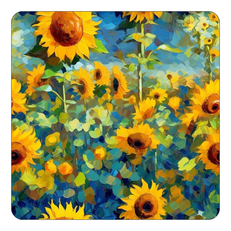 مگنت کاکتی طرح نقاشی رنگ روغن مدل mp71512