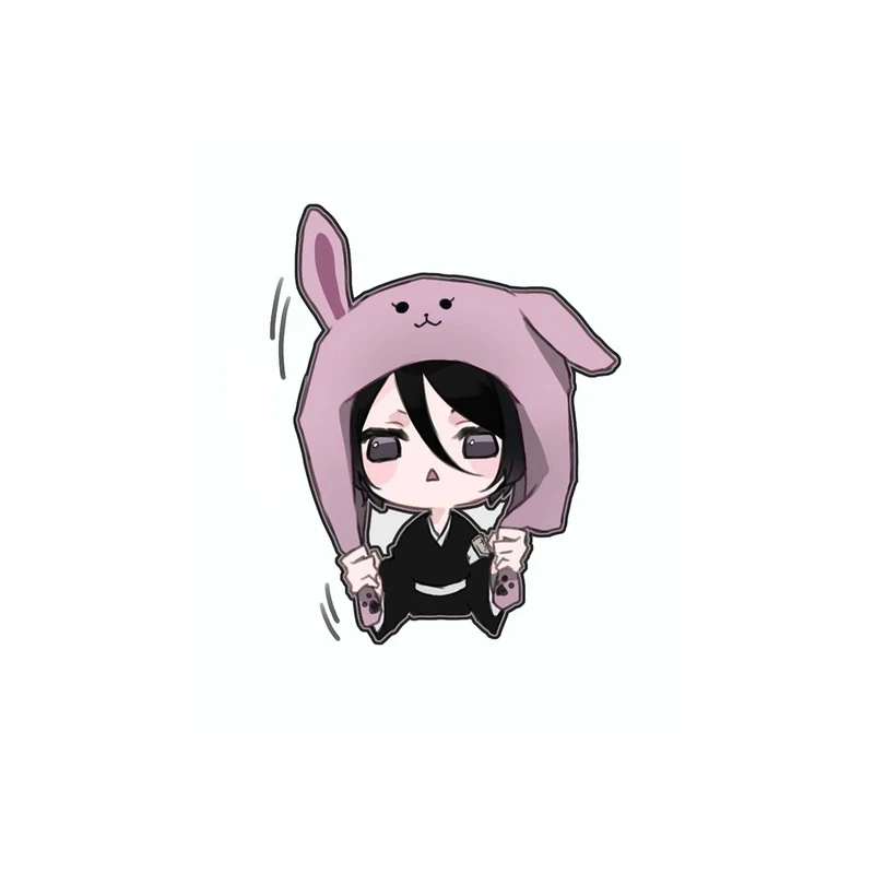 استیکر لپ تاپ و موبایل مدل انیمه طرح بلیچ روکیا کوچیکی Bleach Rukia Kuchiki کد 2839