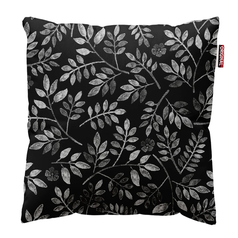 کوسن پاد آفرین طرح برگ کد 2773 سایز 30*30 سانتی متر