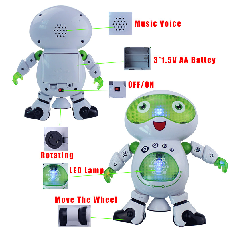 ربات مدل dancing طرح موزیکال