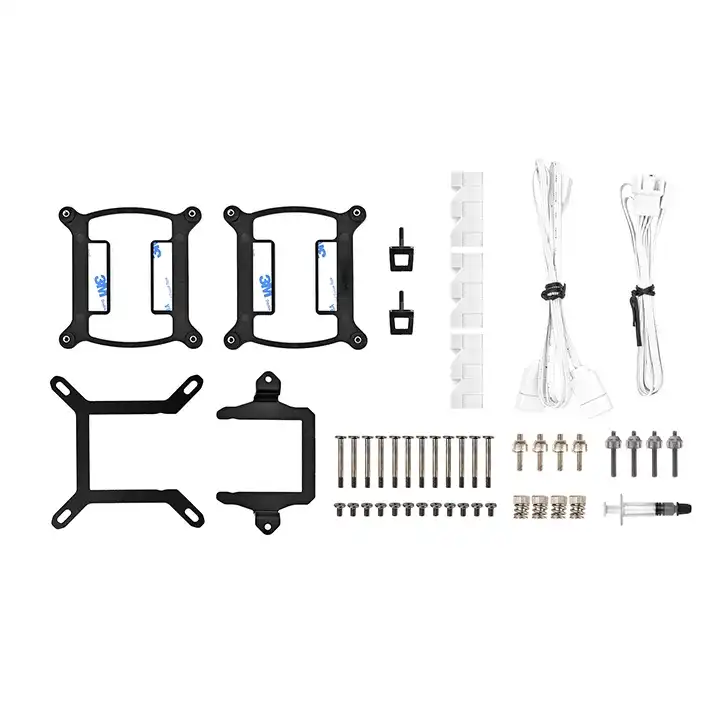 سیستم خنک کننده آبی ترمالتیک مدل TH420 ARGB Sync All-In-One Liquid Cooler - Snow Edition