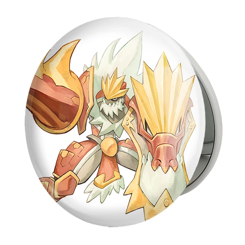 آینه جیبی خندالو طرح بازی شکارچی هیولا (Monster Hunter) مدل تاشو کد 33242