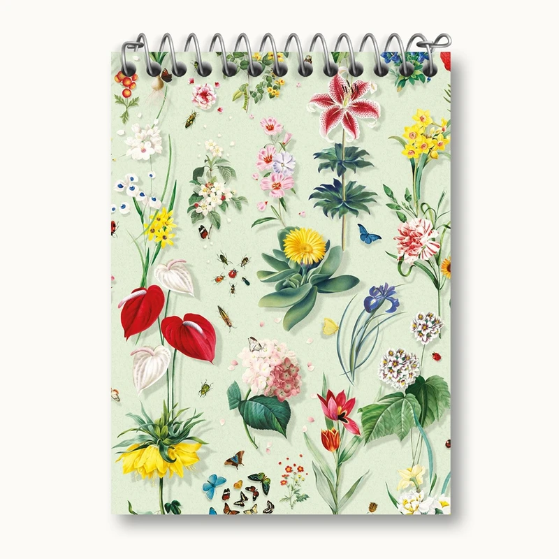 دفتر یادداشت 50 برگ خندالو مدل گل گلی کد 29090