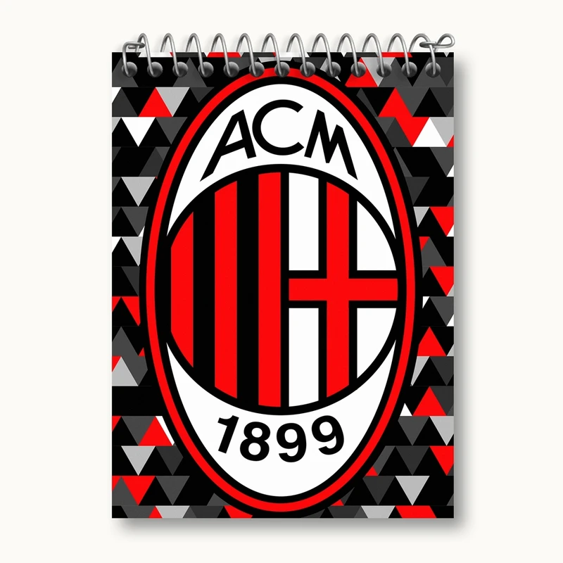 دفتر یادداشت 50 برگ خندالو مدل باشگاه آث میلان کد 27225