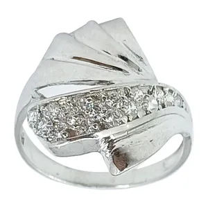 انگشتر نقره زنانه سلین کالا مدل برلیان ce-As337