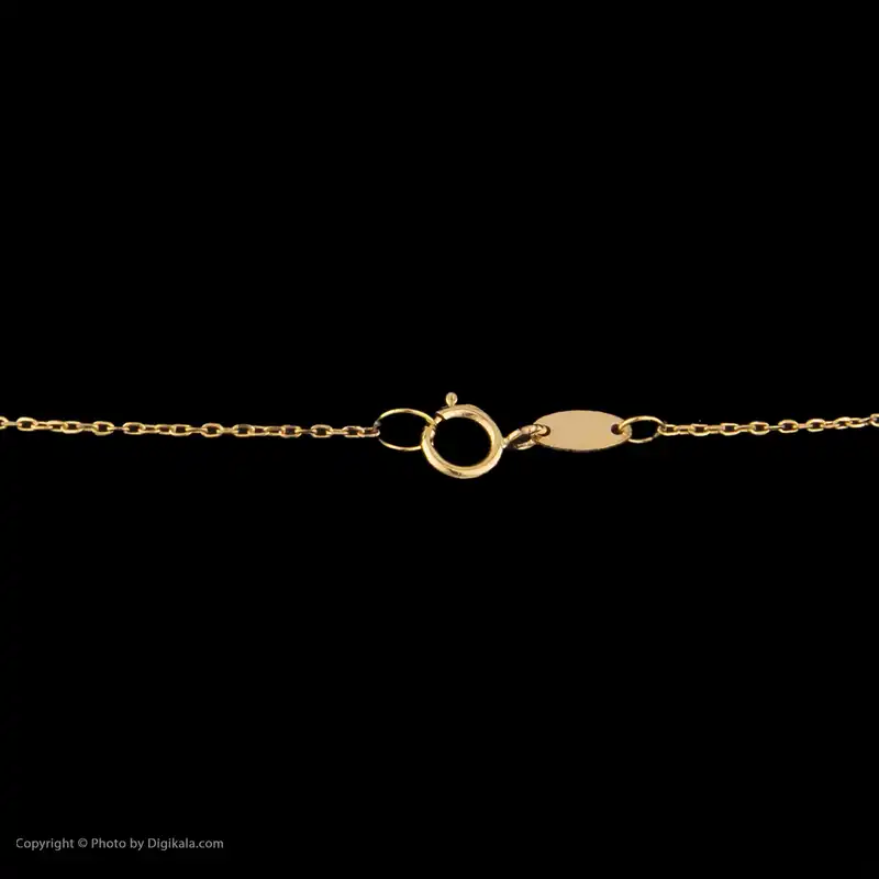 گردنبند طلا 18 عیار زنانه مایا ماهک مدل MM1536 طرح کارتیه و قلب