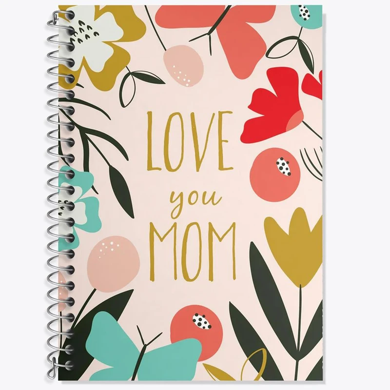 دفتر لغت 50 برگ خندالو مدل دوستت دارم مامان کد 8392