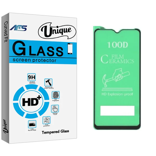 محافظ صفحه نمایش ای اف اس مدل Unique Glass مناسب برای گوشی موبایل شیائومی REDMI 8A