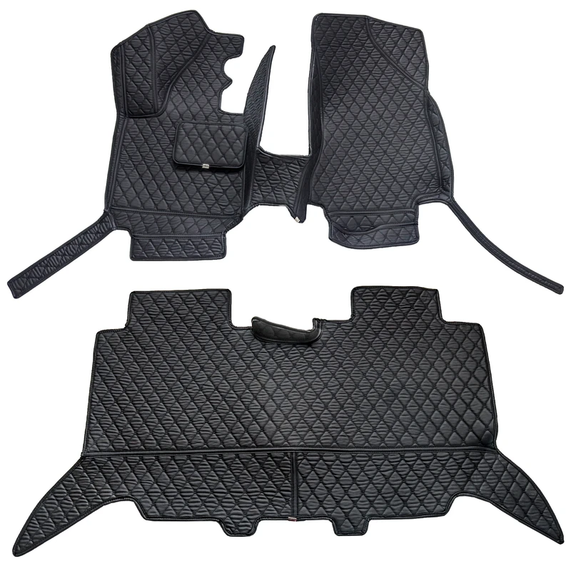 کفپوش5بعدی خودرو مدل چرم گلدوزی مناسب برای بستیون نات