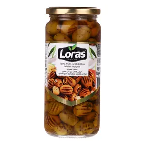 زیتون بدون هسته کبابی لوراس - 465 گرم