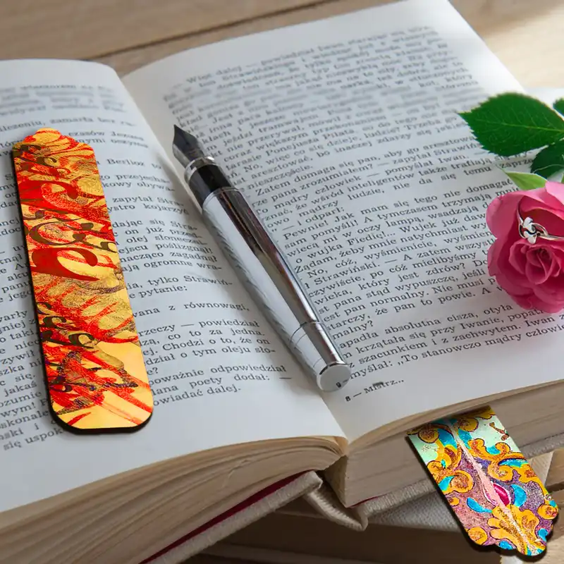 نشانگر کتاب لوکسینو مدل book_10 مجموعه 2 عددی