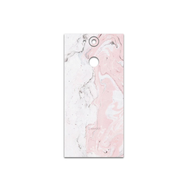 برچسب پوششی ماهوت مدل Blanco-Pink-Marble مناسب برای گوشی موبایل سونی Xperia XA2