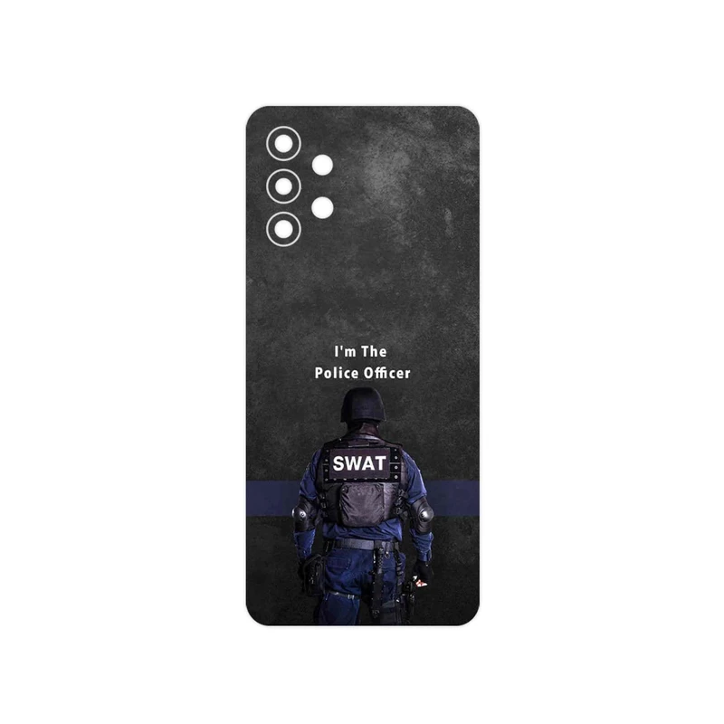 برچسب پوششی ماهوت مدل Police Officer مناسب برای گوشی موبایل سامسونگ Galaxy A32