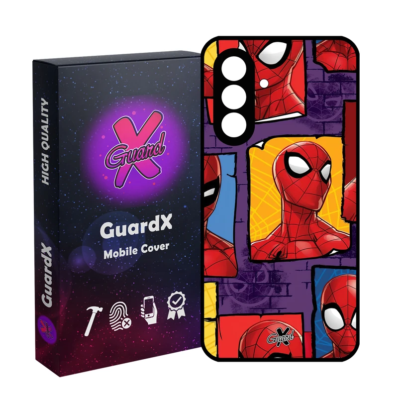 کاور گارد ایکس طرح مرد عنکبوتی مدل 10501 مناسب برای گوشی موبایل سامسونگ Galaxy A26 / A26 5G