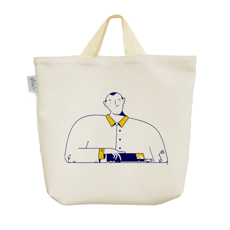 ساک خرید خندالو مدل مفهومی کد H1557