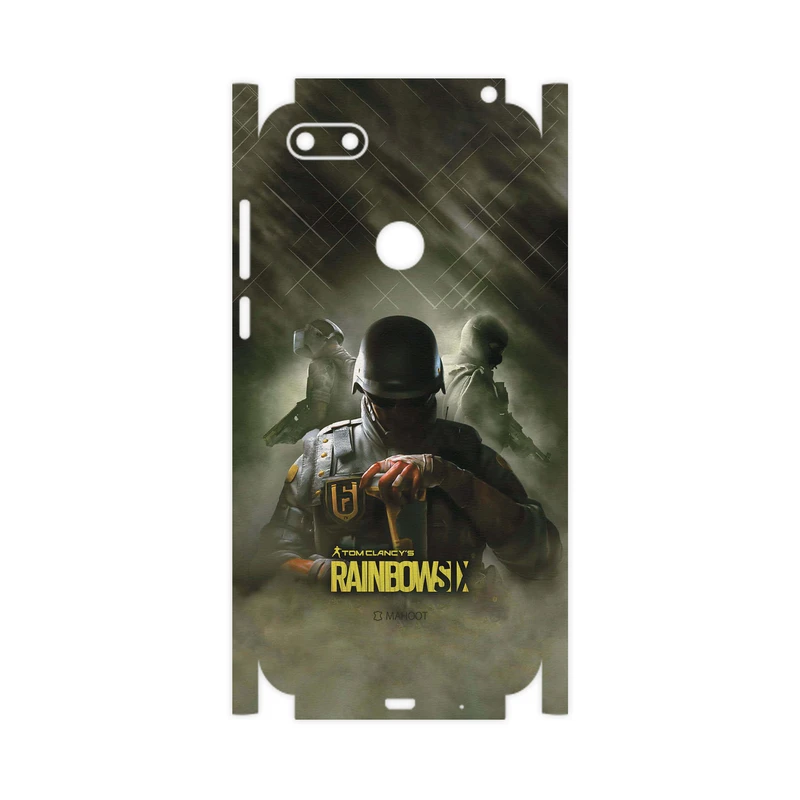 برچسب پوششی ماهوت مدل Rainbow-Six-Game-FullSkin مناسب برای گوشی موبایل موتورولا Moto E6 Play