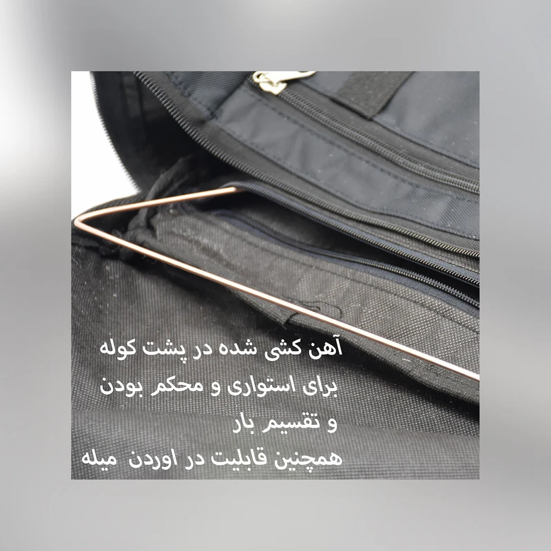 عکس شماره 5 : کوله پشتی کوهنوردی 60 لیتری فیرو پلاس مدل fp011