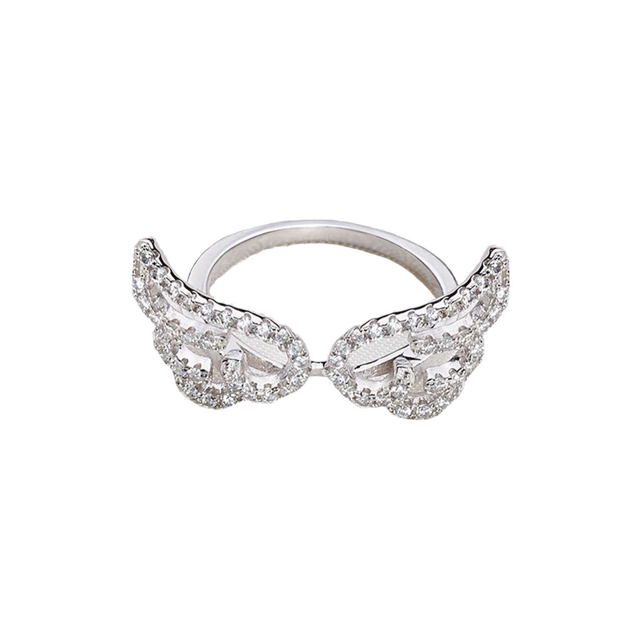 انگشتر نقره زنانه کوبیک مدل QR-6102