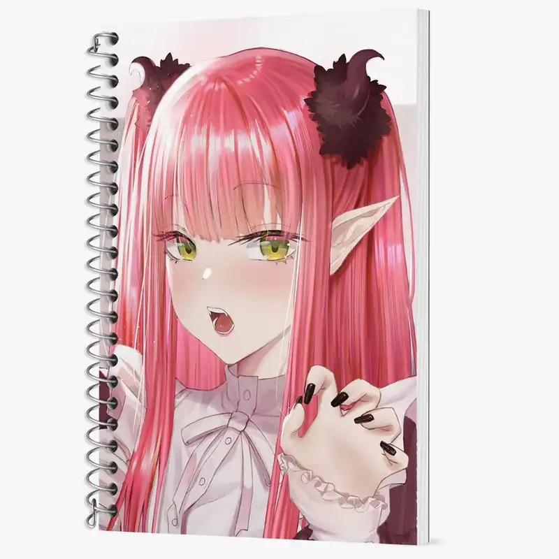 دفتر زبان 50 برگ خندالو مدل دو خط طرح کیتاگاوا انیمه مای درس آپ دارلینگ کد 23862