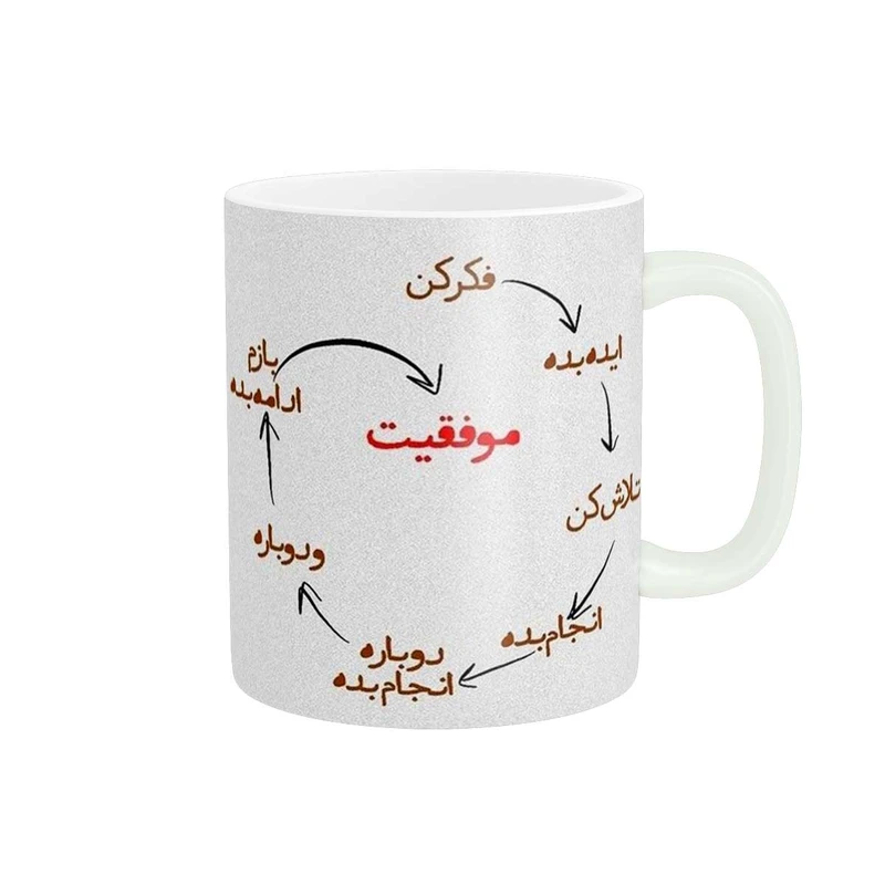 ماگ پاد آفرین طرح مسیر موفقیت کد 3620