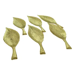 مجموعه ظروف هفت سین 6 پارچه طرح برگ کد 940