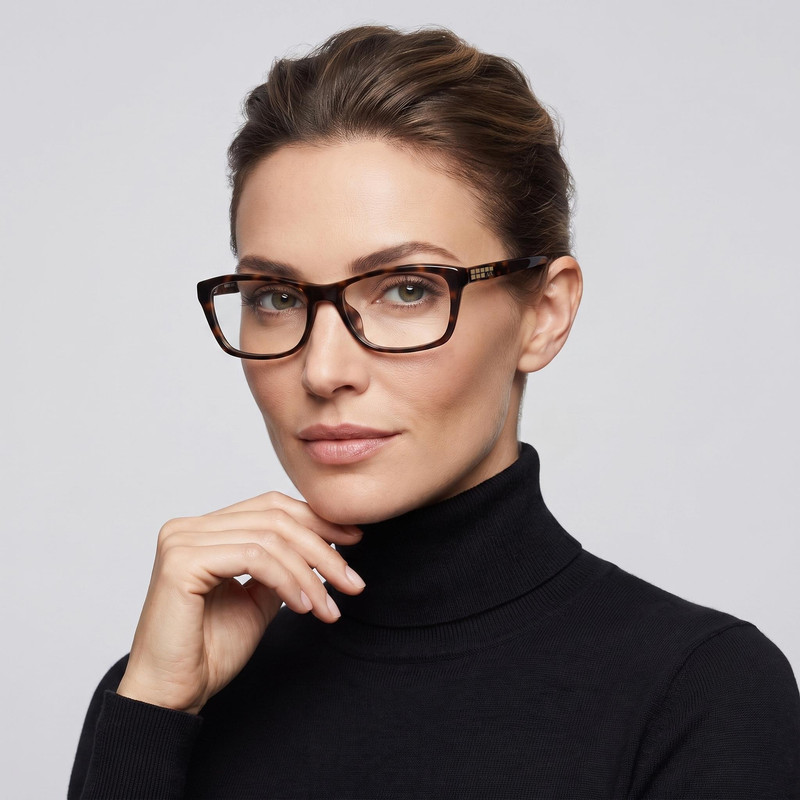 فریم عینک طبی ویفرر (Wayfarer) آرمانی اکسچنج مدل 0AX3006F-8037 مناسب برای صورت بیضی، قلب و گرد