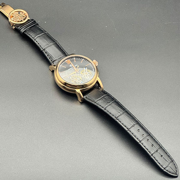 ساعت مچی عقربه‌ای مردانه اتوماتیک مدل دو توربین پتک