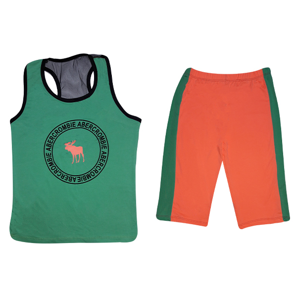 ست تاپ و شلوارک ورزشی زنانه مدل G10