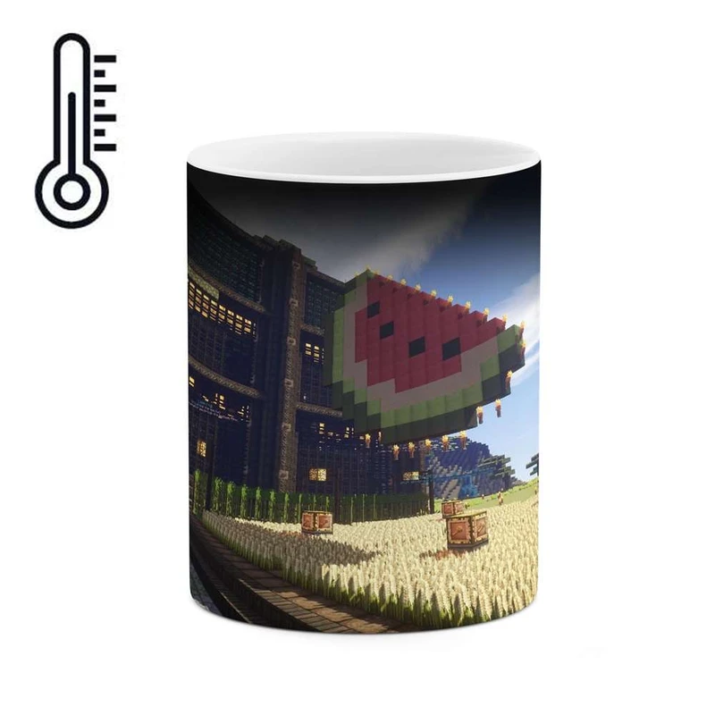 ماگ حرارتی کاکتی مدل ماینکرافت کد mgh13039