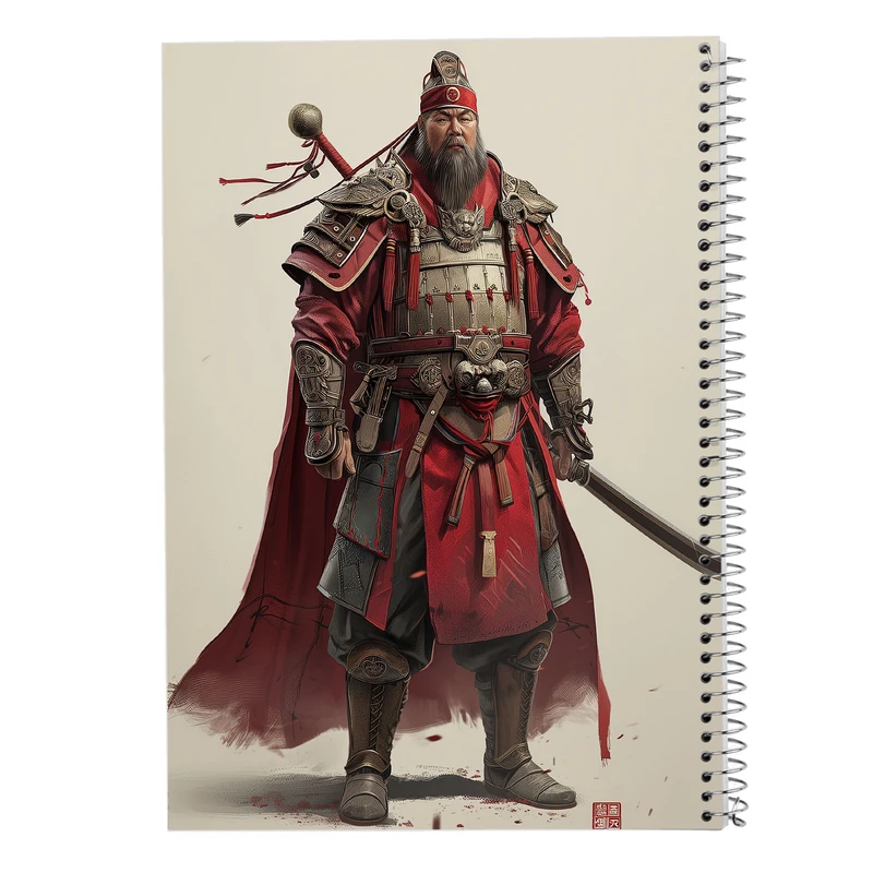 دفتر ژورنال نویسی 50 برگ مدوپد مدل نقطه ای طرح جنگجو کد DF14789